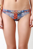 Chain Patch Print Bikini Bottom