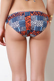 Chain Patch Print Bikini Bottom