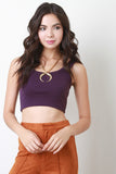 Simple Knit Crop Top