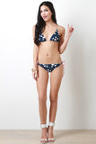 Stars Triangle Bikini Set