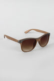 Two-Tone Wood Sunglasses