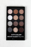 City Color Brown Sugar Eye Shadow Palette