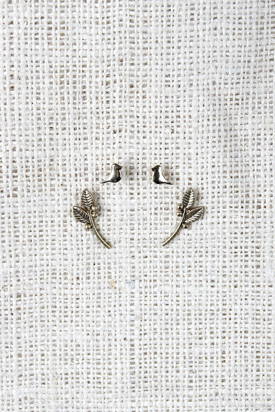 Songbird and Branch Earrings