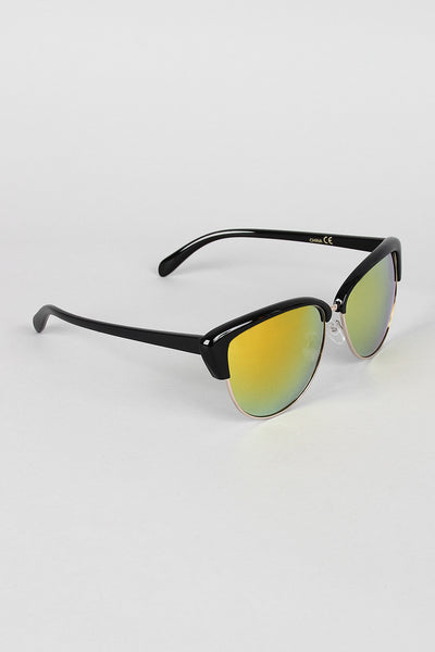 Cat Eye Clubmaster Sunglasses