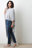 High-Low Poncho Top