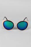 Redux Metallic Frame Cat Eye Sunglasses