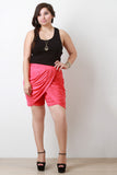 Crossing Drapes Elasticized Shorts