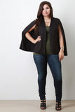 Batwing Open Front Blazer