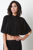 Open Back Ruffle Top