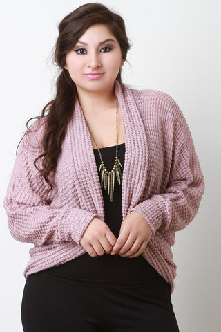 Loose Knit Dolman Cardigan