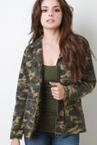 Double Pocket Camouflage Utility Jacket