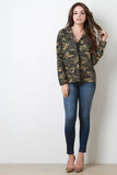 Double Pocket Camouflage Utility Jacket