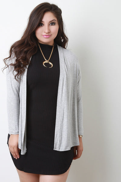 Solid Jersey Cardigan