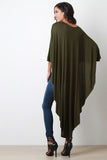 Dolman High-Low Cape Top