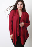 Lightweight Ribbed Knit Cardigan