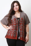 Tribal Tassel Tie Cape